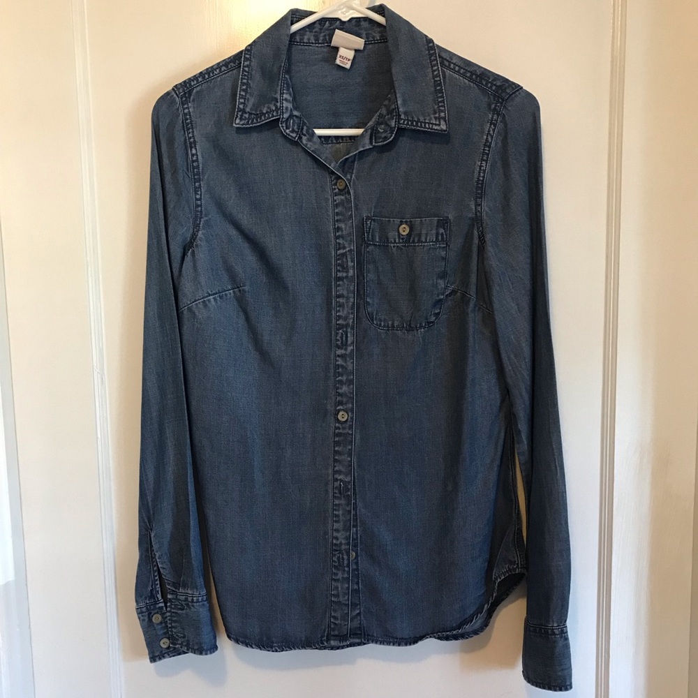 Tencel Merona collared shirt